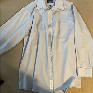 Light blue button up